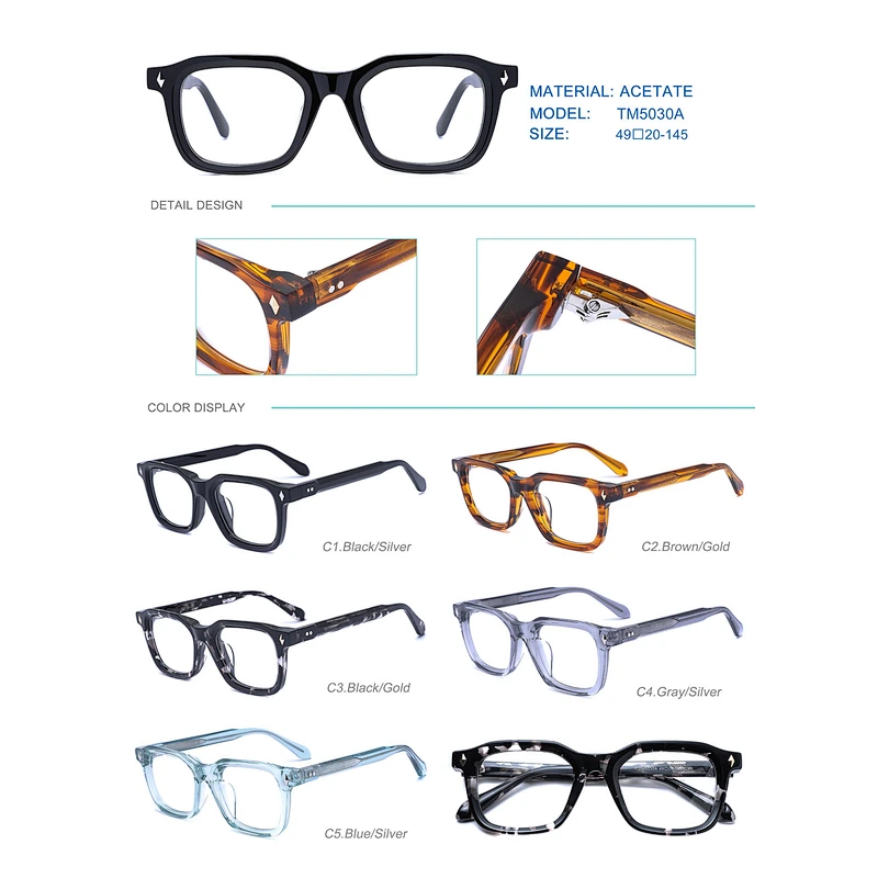 premium quality handmade acetate frames